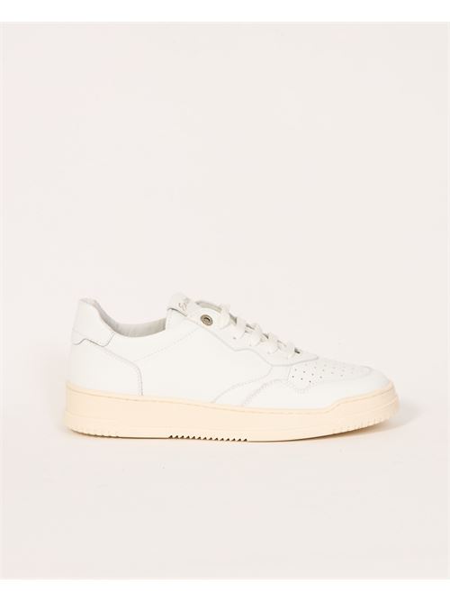 Exton men's sneaker in leather and rubber sole - EXTON - Pellecchia Store