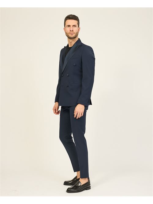 Costume homme croisé Mulish en viscose mélangée MULISH | AB7217-ALBIOLBLU