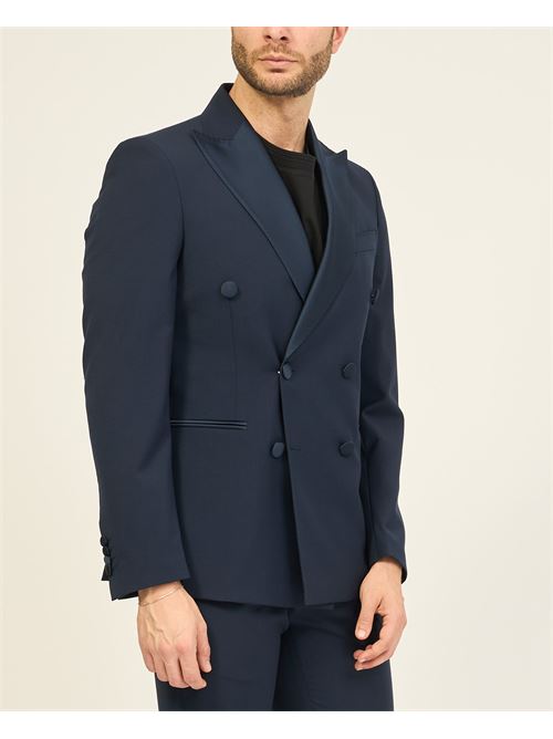 Costume homme croisé Mulish en viscose mélangée MULISH | AB7217-ALBIOLBLU