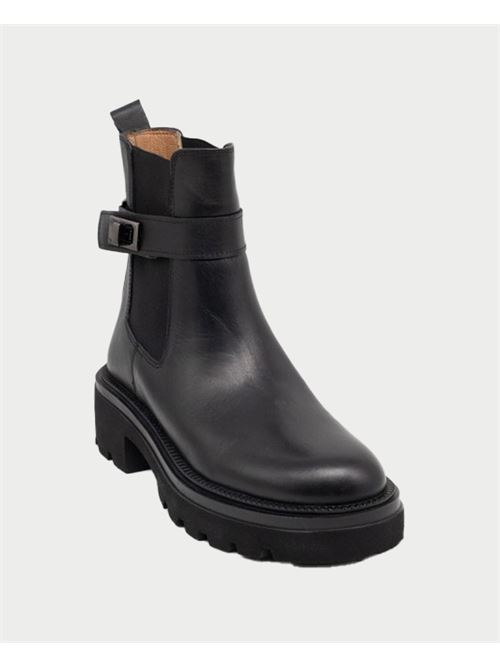 Albano ankle boots in black calfskin ALBANO | 2720NERO