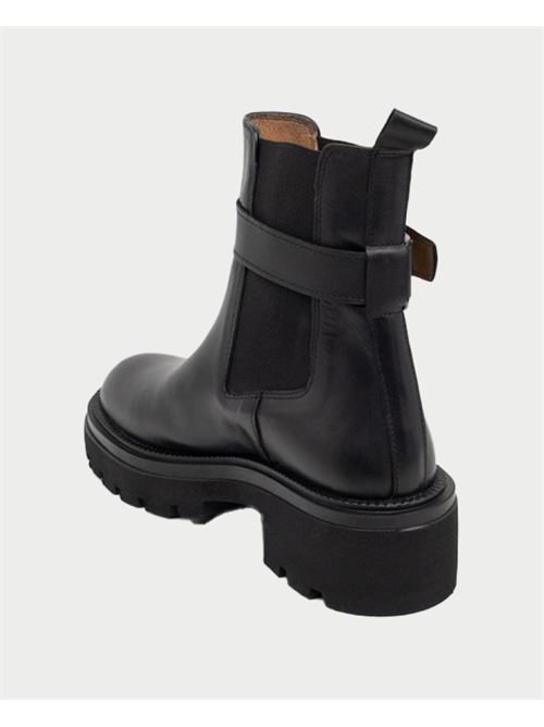 Albano ankle boots in black calfskin ALBANO | 2720NERO