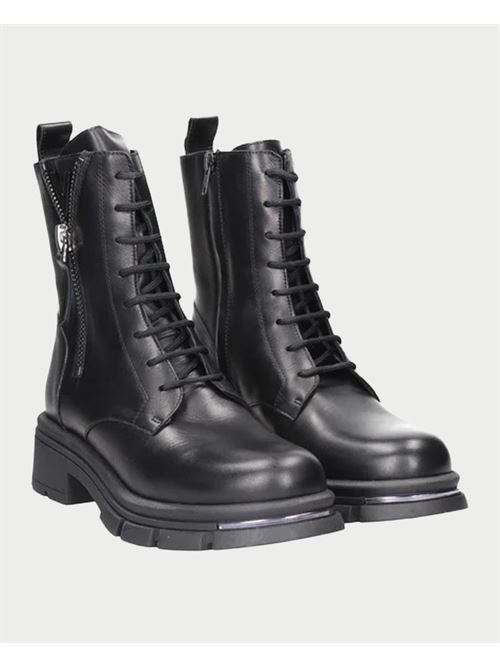 Albano amphibious boots in black calfskin ALBANO | 2785NERO