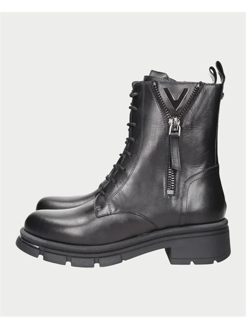 Albano amphibious boots in black calfskin ALBANO | 2785NERO