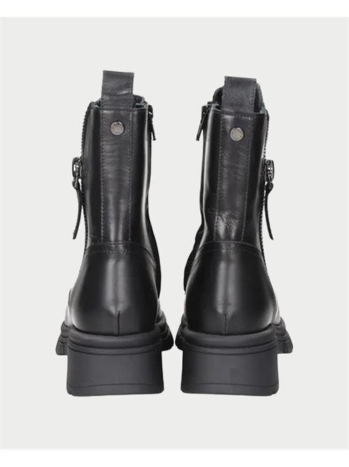 Albano amphibious boots in black calfskin ALBANO | 2785NERO