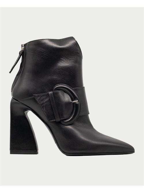 Albano black calfskin ankle boot ALBANO | 2788NERO