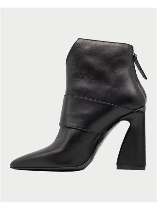 Albano black calfskin ankle boot ALBANO | 2788NERO