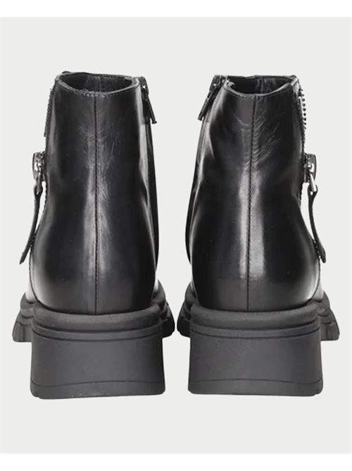 Albano ankle boots in black calfskin ALBANO | 2801NERO