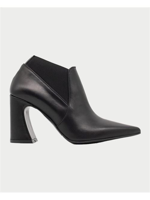 Albano black calfskin ankle boot ALBANO | 2829NERO