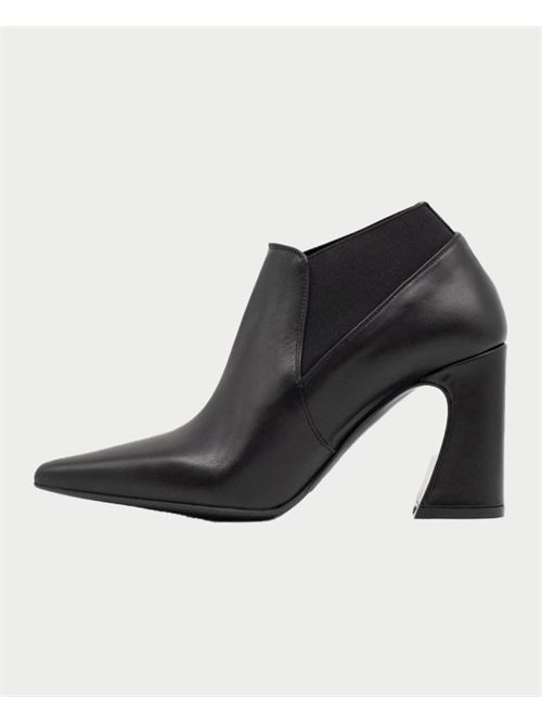 Albano black calfskin ankle boot ALBANO | 2829NERO