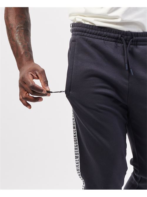 Pantaloni tuta uomo Bikkembergs con banda logata BIKKEMBERGS | BMF04817005