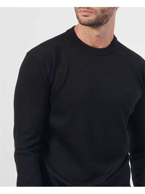 Bikkembergs basic crew neck men's sweater BIKKEMBERGS | BMM03918000