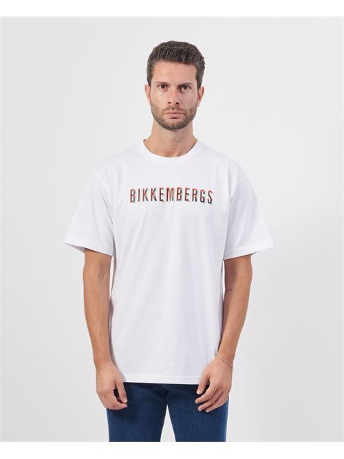 T-shirt en coton Bikkembergs avec logo BIKKEMBERGS | BMT05971000