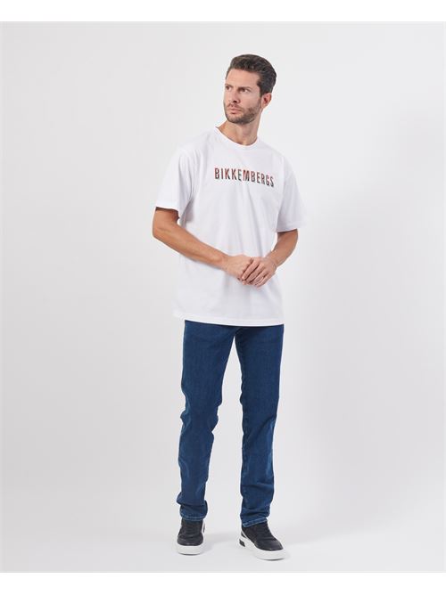 Bikkembergs cotton t-shirt with logo BIKKEMBERGS | BMT05971000