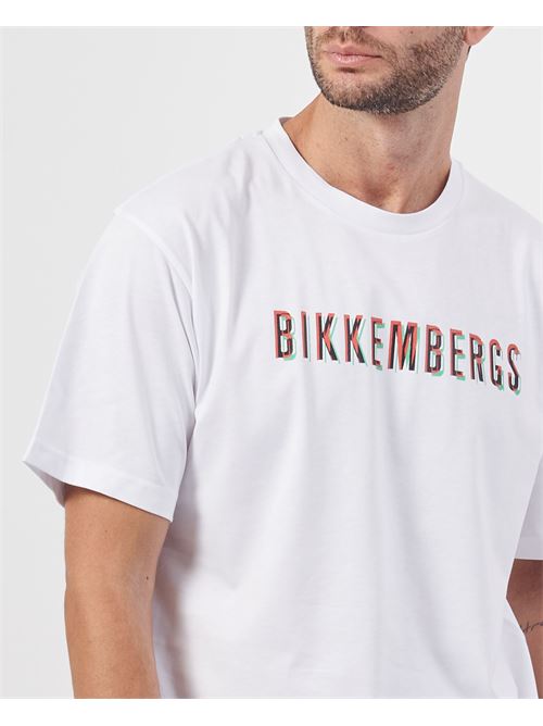 Bikkembergs cotton t-shirt with logo BIKKEMBERGS | BMT05971000