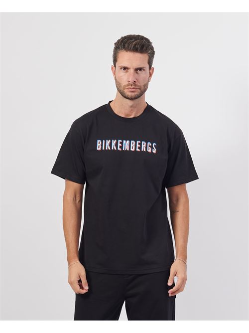 Bikkembergs cotton t-shirt with logo BIKKEMBERGS | BMT05978003