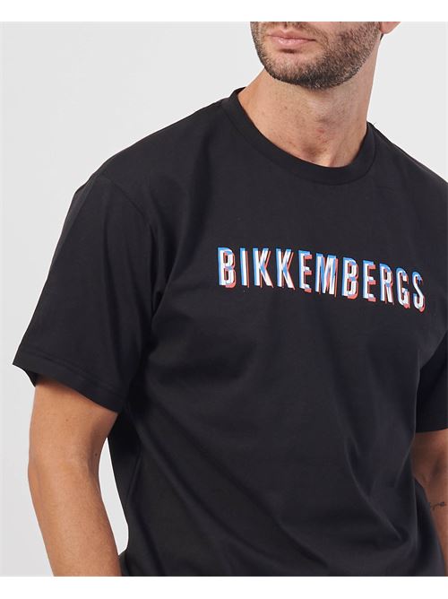 Bikkembergs cotton t-shirt with logo BIKKEMBERGS | BMT05978003