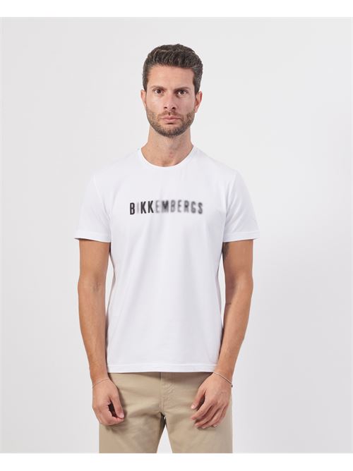 T-shirt à col rond Bikkembergs avec logo BIKKEMBERGS | BMT06021000