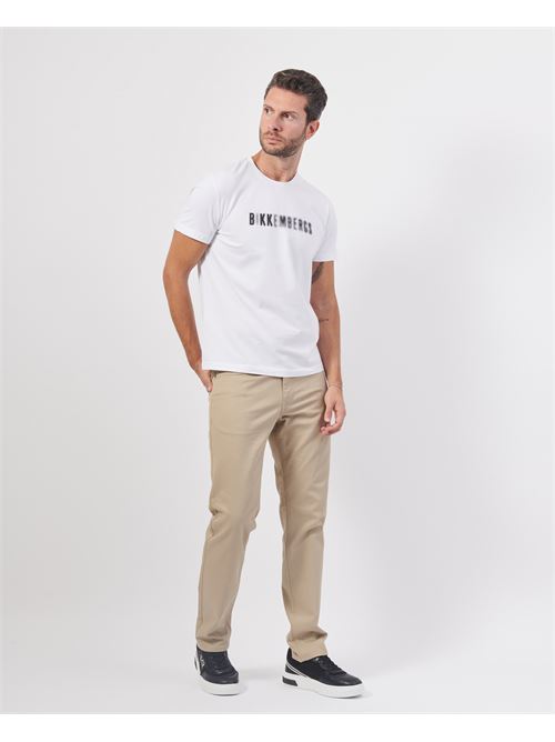 Bikkembergs crew-neck t-shirt with logo BIKKEMBERGS | BMT06021000