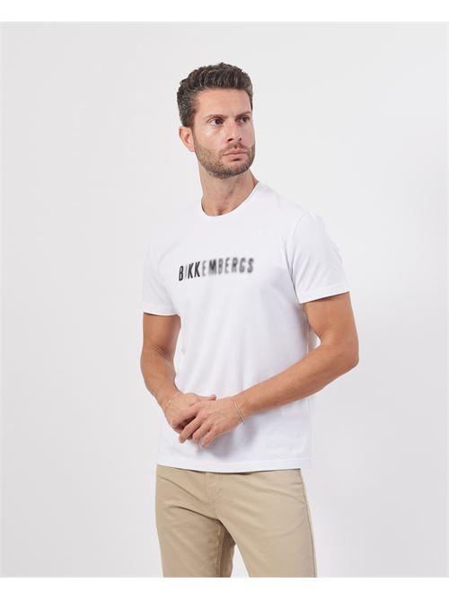 Bikkembergs crew-neck t-shirt with logo BIKKEMBERGS | BMT06021000