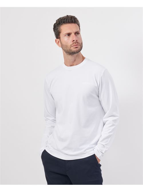 Bikkembergs long sleeve logo shirt BIKKEMBERGS | PBMT04161000