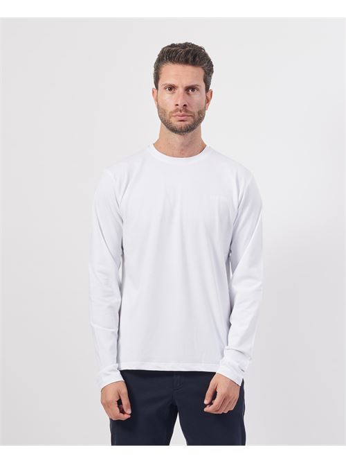 Bikkembergs long sleeve logo shirt BIKKEMBERGS | PBMT04161000