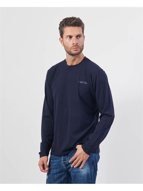 Bikkembergs long-sleeved shirt with logo BIKKEMBERGS | PBMT04167000