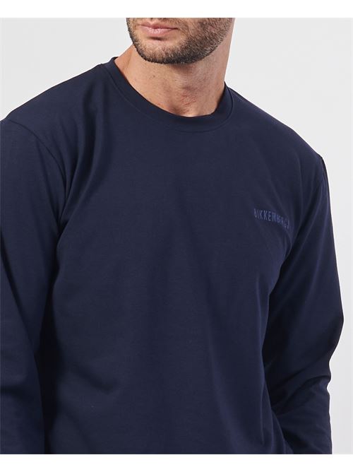 Bikkembergs long-sleeved shirt with logo BIKKEMBERGS | PBMT04167000