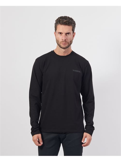 Bikkembergs long-sleeved logo sweater BIKKEMBERGS | PBMT04168000