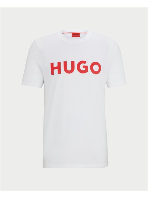 T-shirt Hugo coupe classique en jersey de coton BOSS | 50467556100