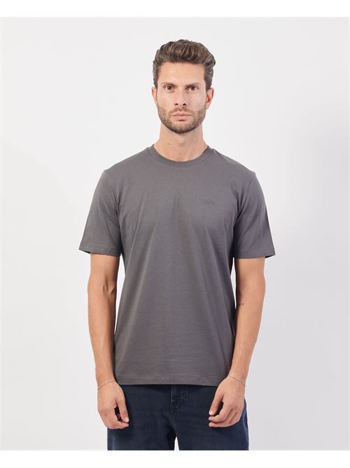 T-shirt uomo Boss in cotone con logo sul petto BOSS | 50468347032