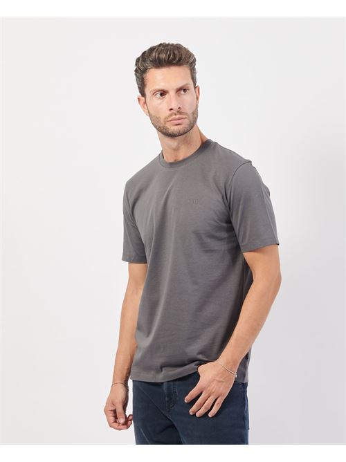 T-shirt uomo Boss in cotone con logo sul petto BOSS | 50468347032