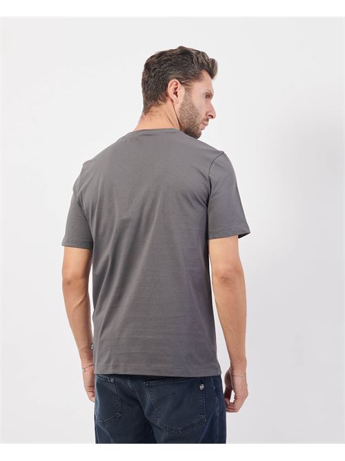 T-shirt uomo Boss in cotone con logo sul petto BOSS | 50468347032