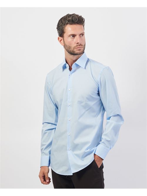 Chemise homme coupe slim Boss en popeline de coton BOSS | 50469345452