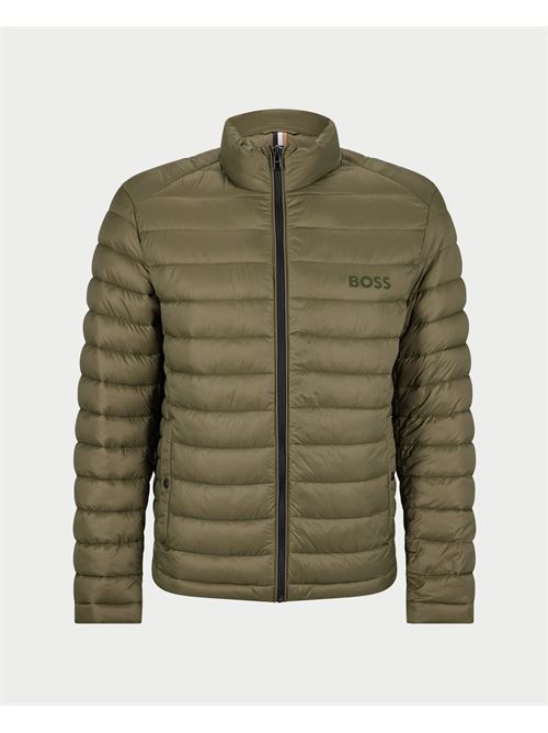 Giubbotto uomo Boss imbottito e idrorepellente con logo BOSS | 50481548377