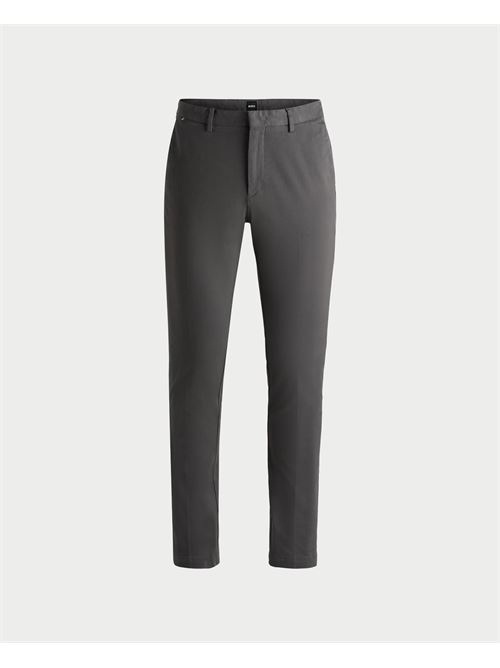 Boss men's slim fit cotton chino trousers