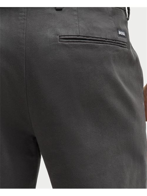 Pantalon chino slim fit pour homme Boss en coton BOSS | 50487966032