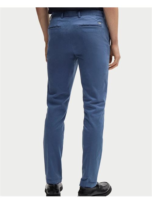 Pantalon chino slim fit pour homme Boss en coton BOSS | 50487966475