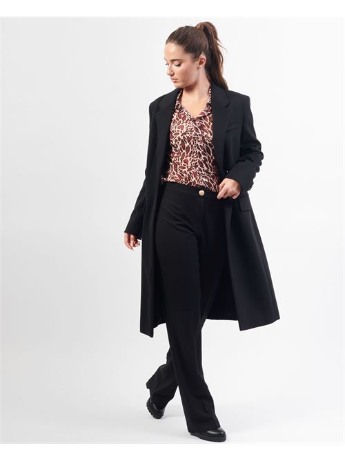 Manteau femme Boss slim fit en laine et cachemire