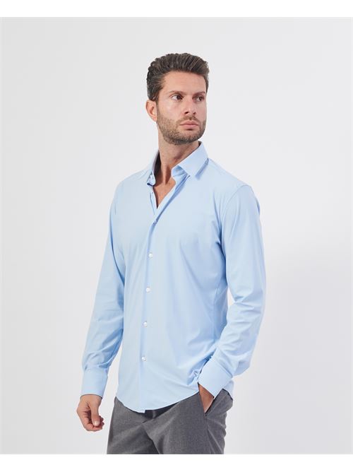 Camicia uomo Boss in cotone stretch slim fit