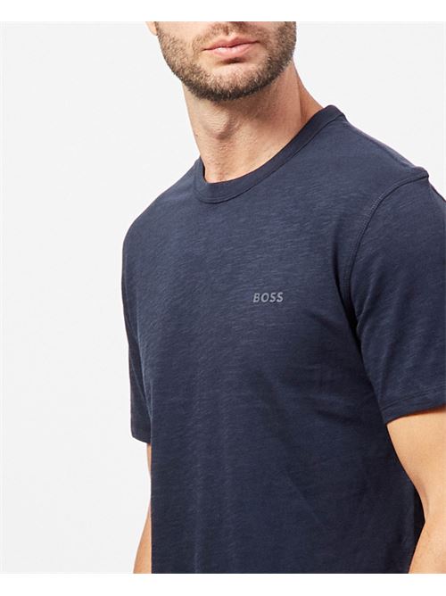 Boss crew-neck t-shirt in cotton BOSS | 50508243404