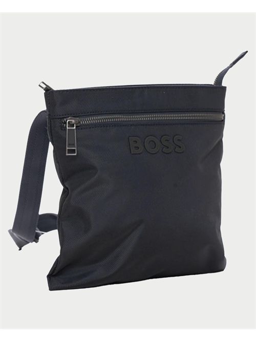 Borsello a tracolla Boss con logo e tasca frontale BOSS | 50511930404