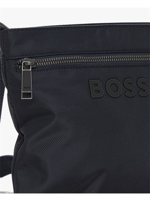 Borsello a tracolla Boss con logo e tasca frontale BOSS | 50511930404