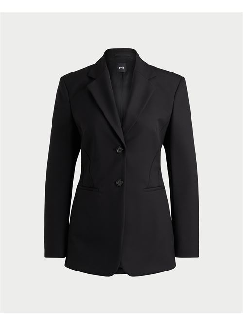 Veste femme Boss slim fit en matière stretch BOSS | 50518437001