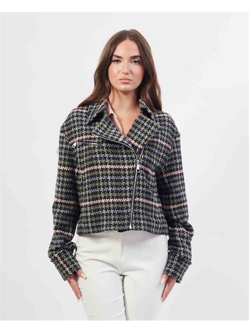 Veste femme Boss avec fermeture éclair latérale en coton BOSS | 50518584965