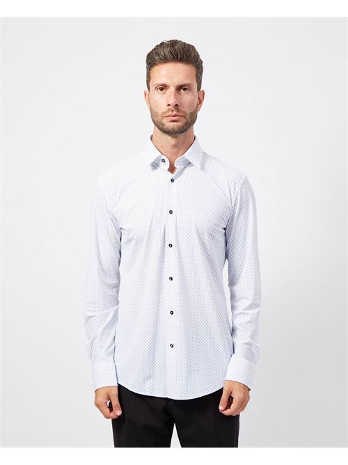 Camicia uomo Boss slim fit con micro stampa BOSS | 50520055373