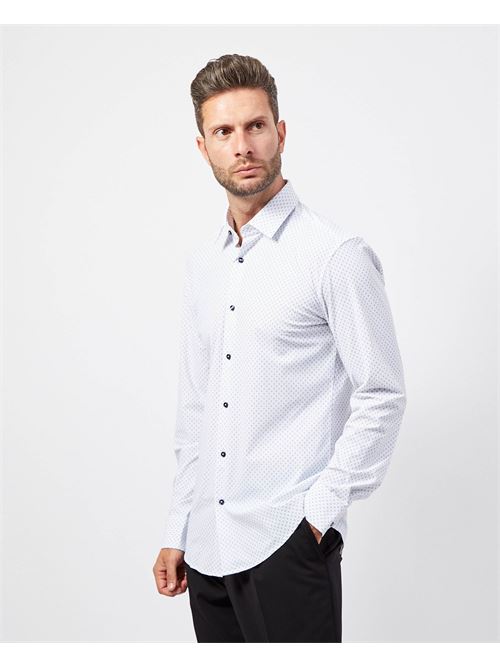 Camicia uomo Boss slim fit con micro stampa BOSS | 50520055373