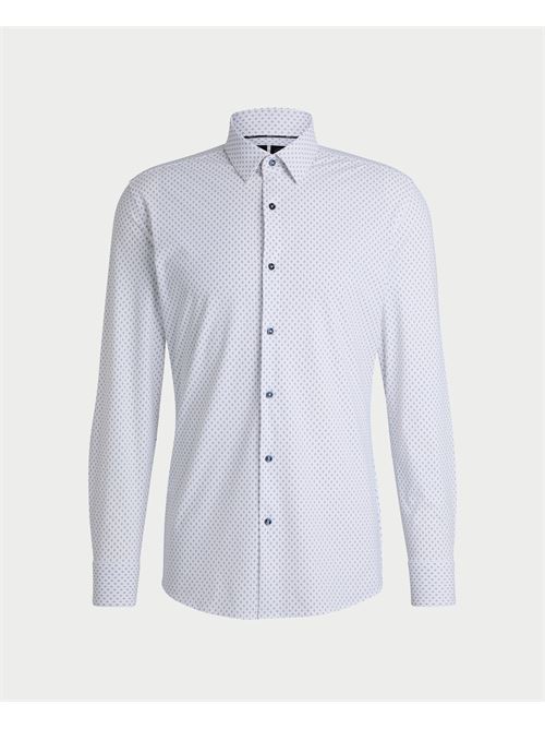 Camicia uomo Boss slim fit con micro stampa BOSS | 50520055373