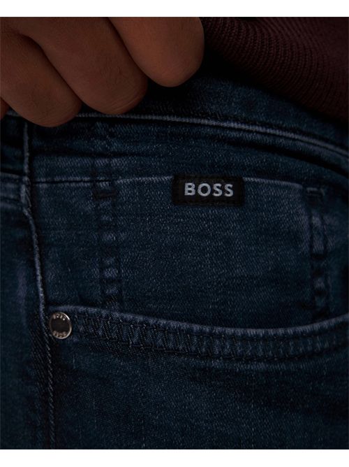 Jean Boss Straight Fit pour homme BOSS | 50520574430