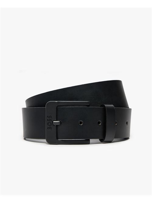 Ceinture Boss en cuir avec boucle logo BOSS | 50522574001