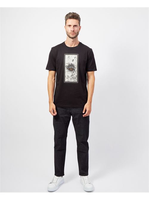 Boss Men's Cotton T-Shirt with New Season Print BOSS | 50522640002